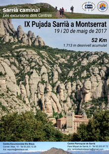 IX Pujada a Peu a Montserrat