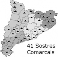 41 sostres Comarcals - cims mes alts de Catalunya
