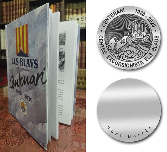 Llibre i Medalla Commemorativa del Centenari Llibre i Medalla Commemorativa del Centenari
