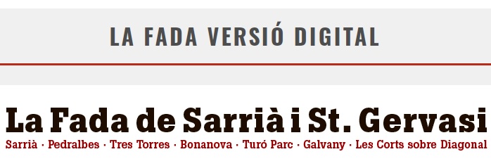 Reportatge de La Fada de Sarrià i Sant Gervasi Reportatge de La Fada de Sarrià i Sant Gervasi