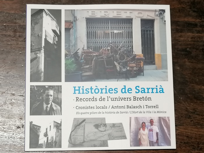 Nou llibre a la venda d'Històries de Sarrià Nou llibre a la venda d'Històries de Sarrià