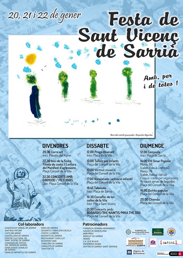 Festa de Sant Vicenç de Sarrià 2023