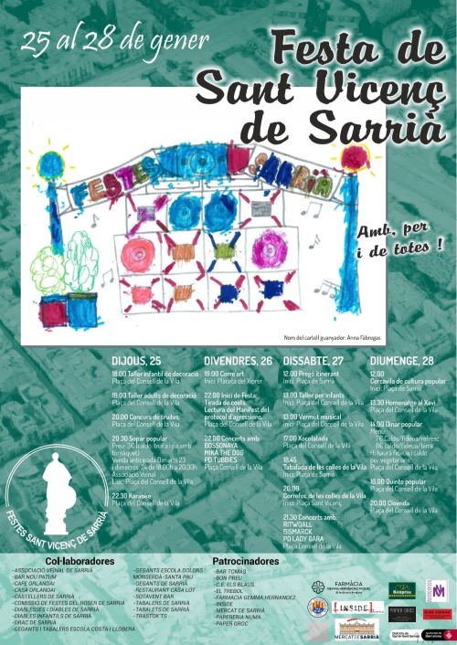 Festa de Sant Vicenç de Sarrià 2024
