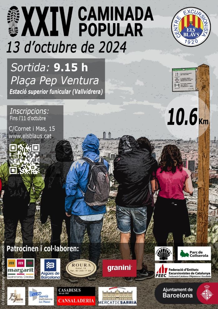 Moltes gràcies per participar a la XXIV Caminada Popular!