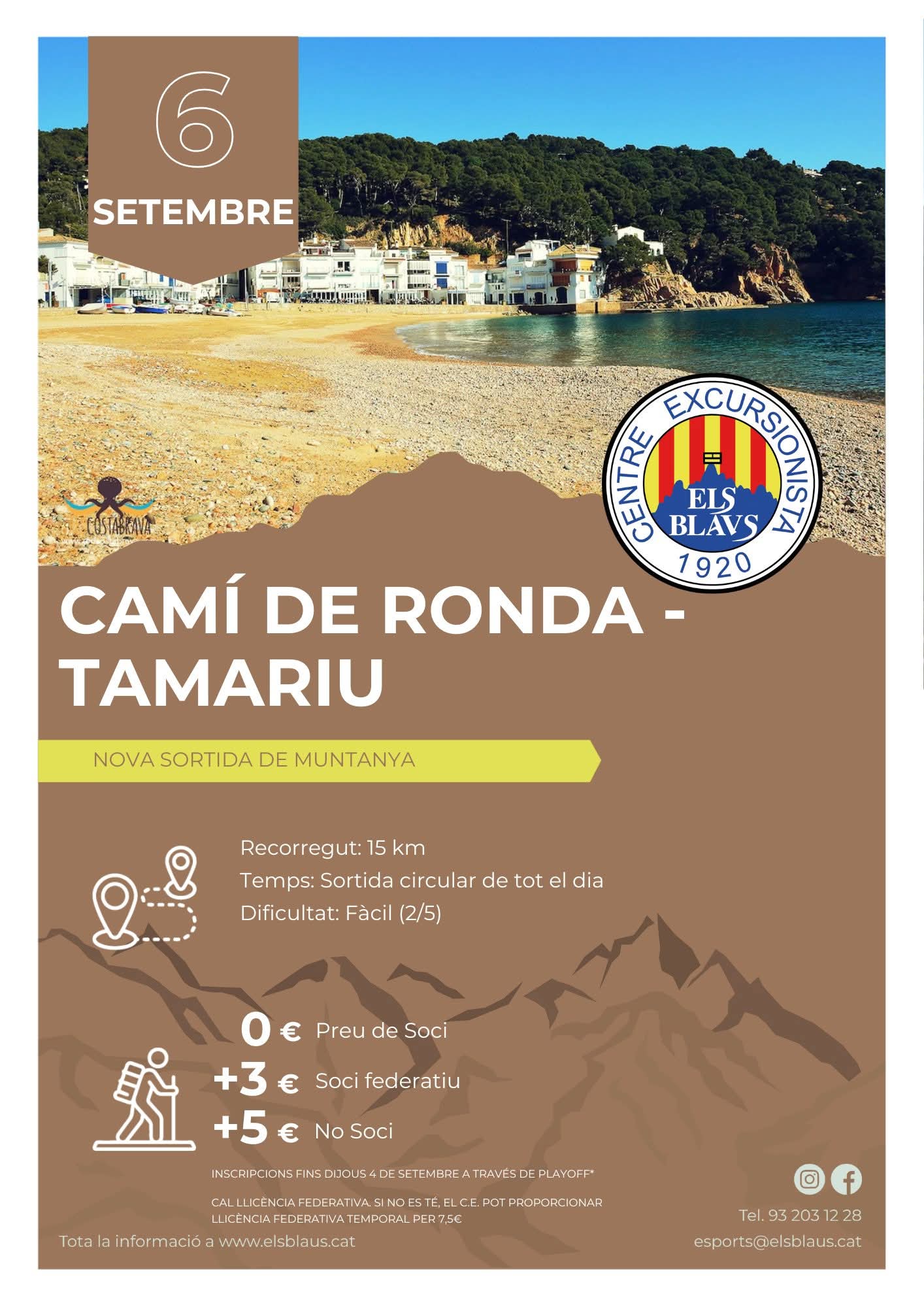  AM -  Camí de Ronda - Tamariu