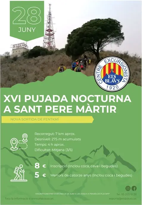 FentKmí | XVI PUJADA NOCTURNA A SANT PERE MÀRTIR 
