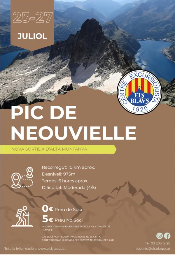 AM | PIC NEOUVIELLE, des de Lac Aubert